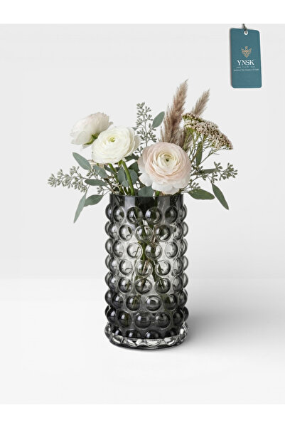 YNSK Lux |   BULĂ |   Vază de sticlă importată (23 cm)