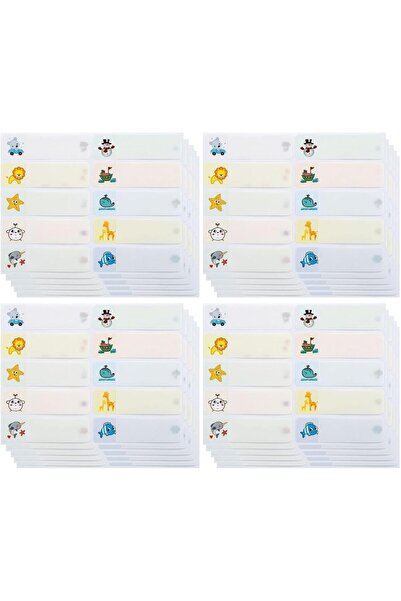 Arabest 200pcs Baby Bottle Labels,Waterproof Self-Laminating Baby Bottle Labe...