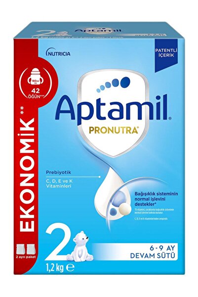 Aptamil 2 Devam Sütü 1200 g 6-9 Ay - Standart Standart