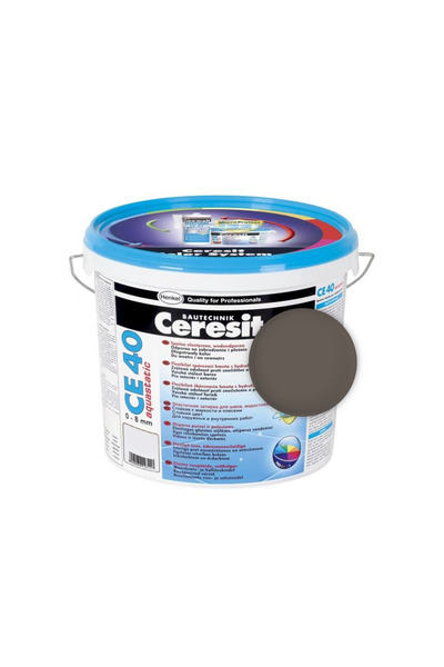 Ceresit Chit pentru plăci ceramice și faianță CE 40 Aquastatic Antracit 5 kg ...
