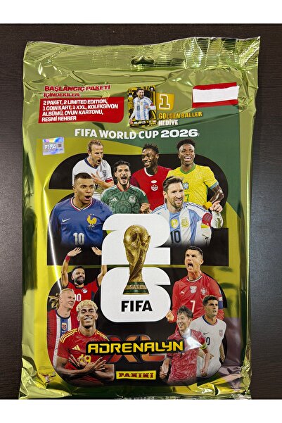 Panini 2026 DÜNYA KUPASI MEGA BAŞLANGIÇ PAKETİ