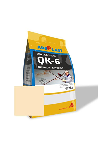 Adeplast Chit de rosturi pentru plăci, cremă de cuarț, 5 kg, rosturi de 2-6 m...