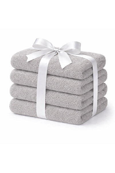The Cotton Connection Luxury 100% Cotton Bath Towels – Pack of 4, (70x140 cm)...