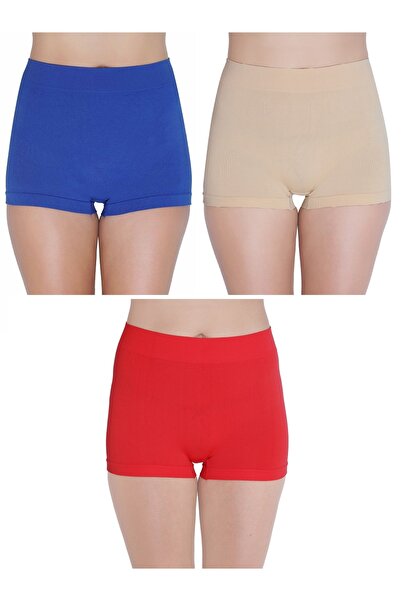 Glamroot Women's Seamless No show, No pinch,No panty lines Boy short Panty, P...