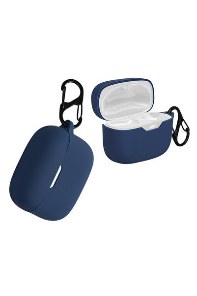 KWmobile Case for JBL 230NC TWS earbuds, Kwmobile, Blue, Silicone, 57412.04