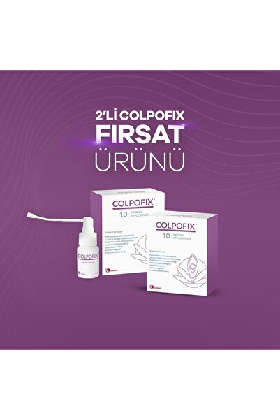 colpofix VAJİNAL SPREY 2 Lİ AVANTAJ PAKETİ