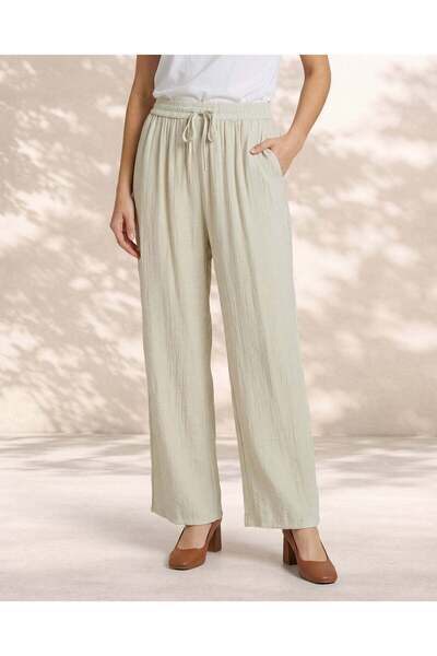 REDTAG Women Assorted Casual Wide Leg Trousers