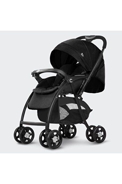 Ominii عربة أطفال مزدوج الوجهين ، قابلة للطي بيد واحدة، مسند ظهر قابل للتعديل...