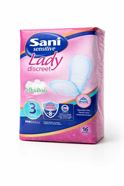 Sani سينسيتيڤ ليدي نورمال رقم: 3 270 ملم 16 قطعة
