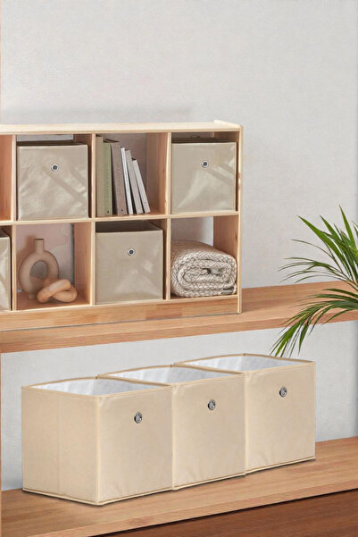 ALAS Organizator cu 3 rafturi, multifuncțional, bej