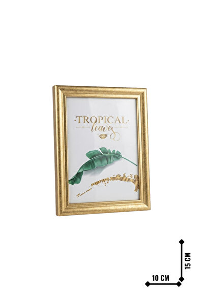 BYTA إطار ذو حافة لامعة ذهبية 15x10 سم