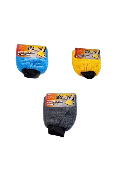 Falkon Mănuși de spălare auto din microfibră – pachet de 3