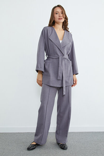 Fulla Moda Fullamodest Σετ 2 τεμαχίων με ζώνη στη μέση και χρώματα της χλόης