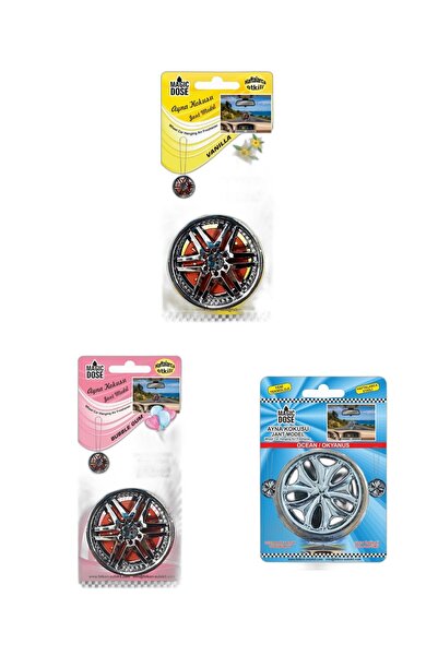 Falkon Parfum auto pentru oglinzi auto – pachet de 3