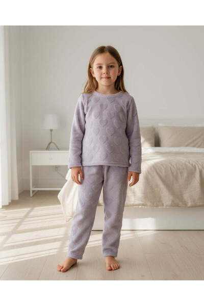 REDTAG طقم بيجاما بأكمام طويلة للبنات، مطبوعات متنوعة