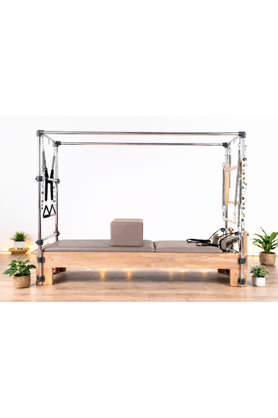 Rn Pilates Combo Cadillac Reformer Premium Vizon Taba Şarjörlü Sistem 8 Kadem...