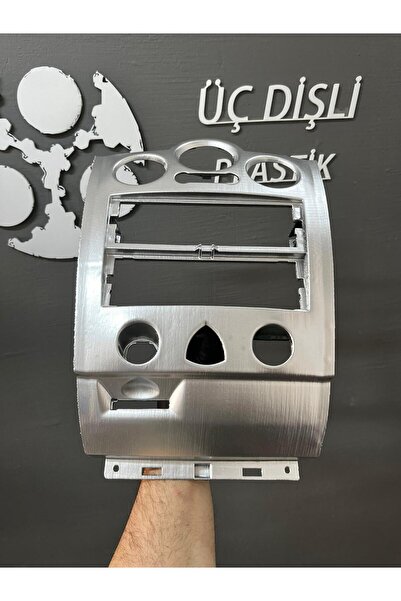 Megan 2 Faz2 Dijital Klimalı Ön Panel Gümüş Gri 3D Baskı