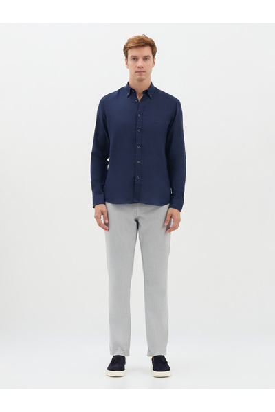 Karaca Lacivert Gömlek