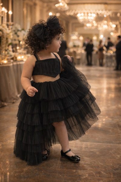Fareli luxury girl layer dress