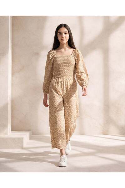 REDTAG جمبسوت بيج قماش جاكار للبنات الكبيرات