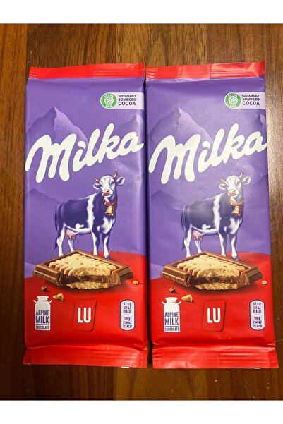 Milka çikolata bisküvili lu 2adet