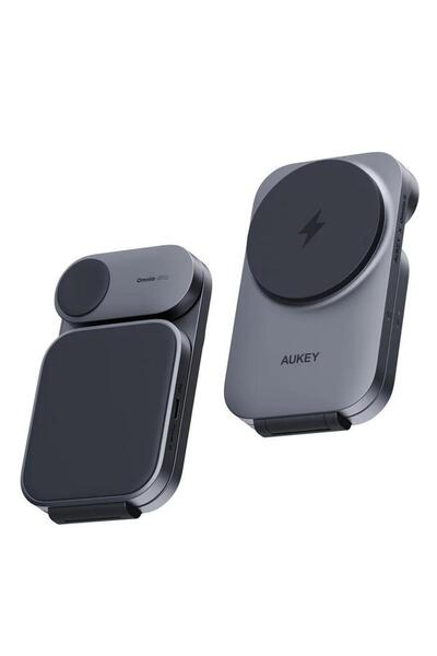 AUKEY Statie de incarcare wireless Aukey, LC-MC312 (EU), 15W, fast charge, 1 ...