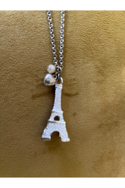 Butik Lena Silver Color Jewelry Necklace