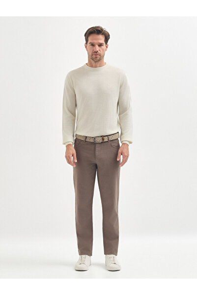 Karaca Gri Slim Fit Pamuk Karışımlı Jean Pantolon