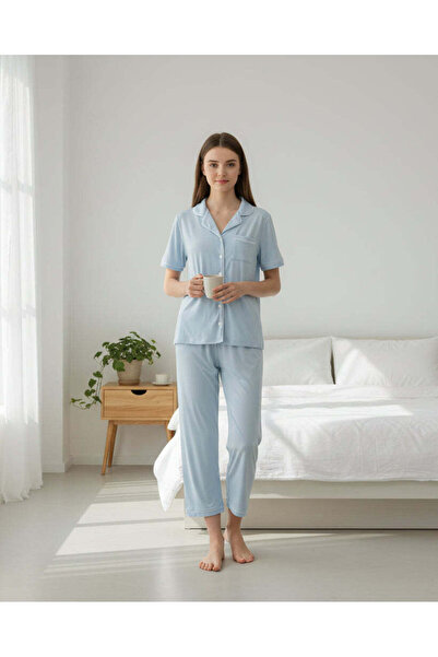 REDTAG Women Assorted Printed Short Sleeve Pyjama Set