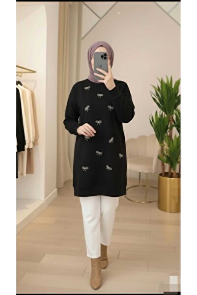 Azram Fashion KADIN FİYONK DETAYLI TESETTÜR TUNİK