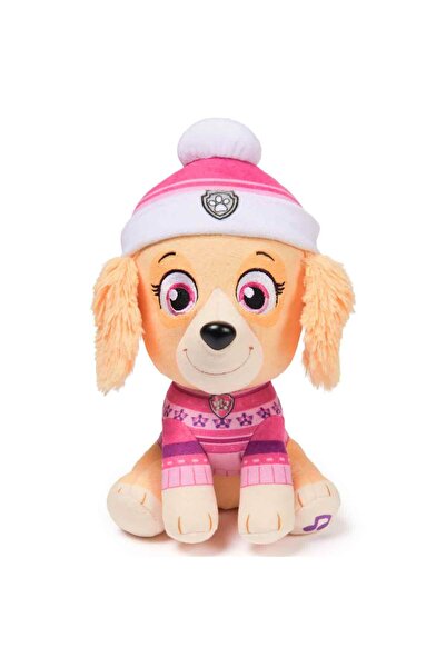 PAW PATROL Sesli Holiday Peluş 20 cm - Skye