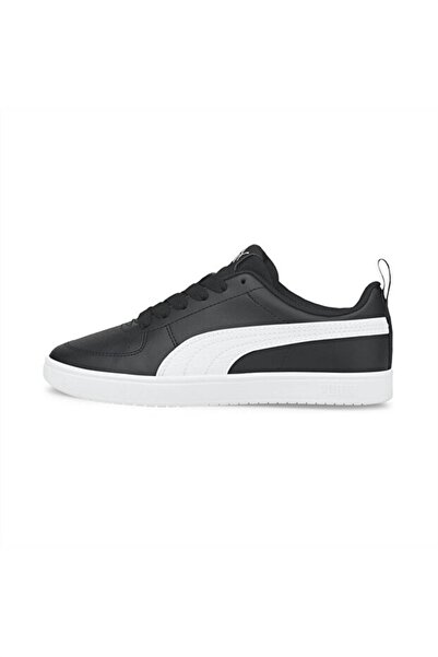 Puma Rickie Jr Çocuk Spor Ayakkabı 384311-11 Black-White