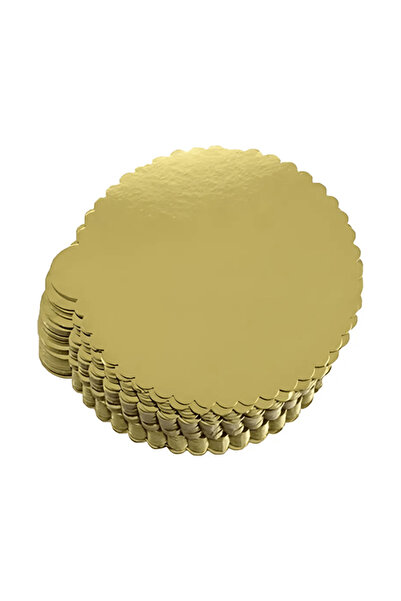 BENS DİLİM GOLD TURTA ALTLIĞI (12 CM 100 ADET)