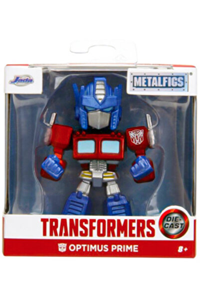 Jada مجسم شخصية أوبتيموس برايم من ميتال فيجز ترانسفورمرز مصنوع من المعدن المصبوب