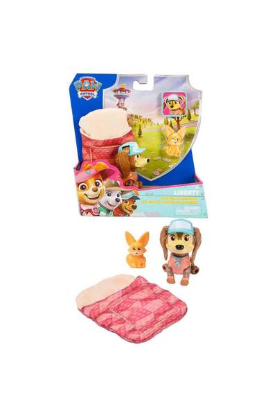 PAW PATROL Yavru Köpek Kampı ve Figür Seti - Liberty