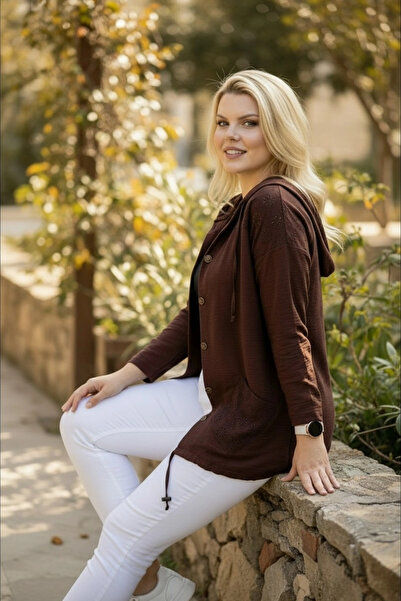 aytemas Μπουφάν με κουκούλα με λεπτομέρεια