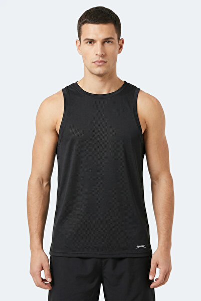 Slazenger Korba Men's Sleeveless Black T-Shirt