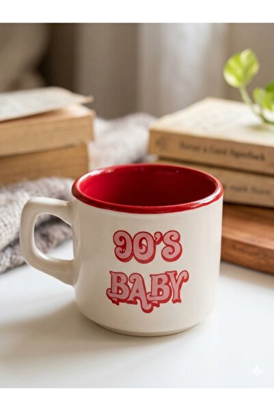 PALTO TASARIM 90'Baby White Venus Mug - Gift Mug Cup Mug