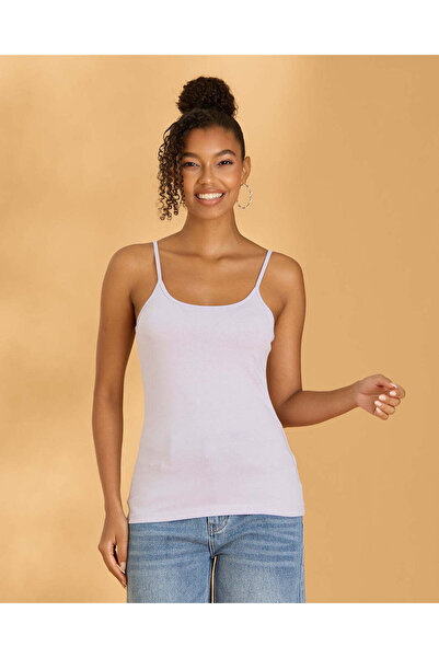 REDTAG سترة نسائية أرجوانية سادة ذات أشرطة