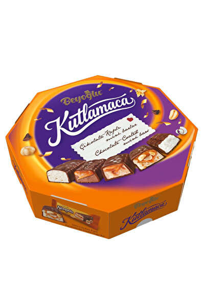 Beyoğlu Kutlamaca Çikolata Kaplı Mini Barlar 450 Gr