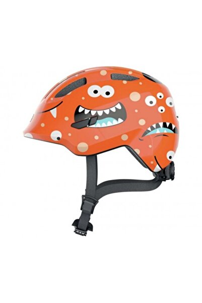 Abus Cască de protecție pentru copii Smiley 3.0 portocalie monster, mărimea S...