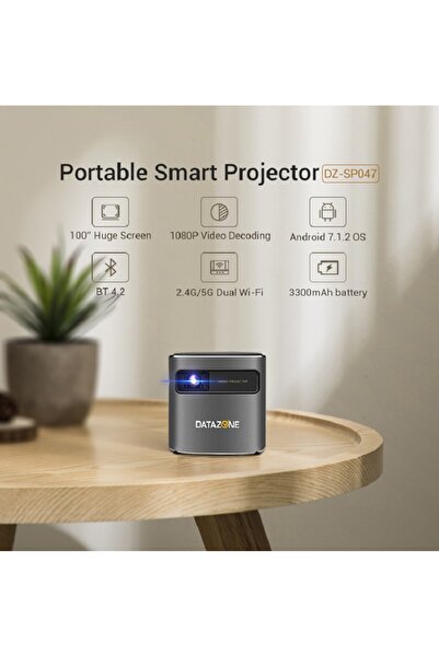 Datazone smart Projector with mini pocket size and innovative DLP technology