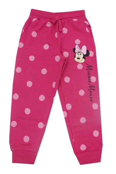 Minnie Mouse Pantaloni de trening din bumbac , Minnie Mouse, roz cu buline