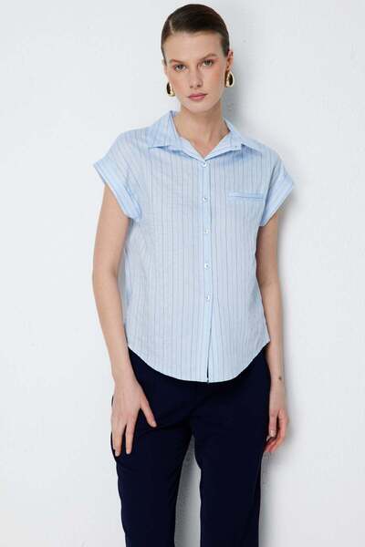 ON Striped Short Sleeve Shirt