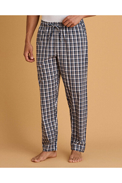 REDTAG Men Blue Woven Pyjama Pants
