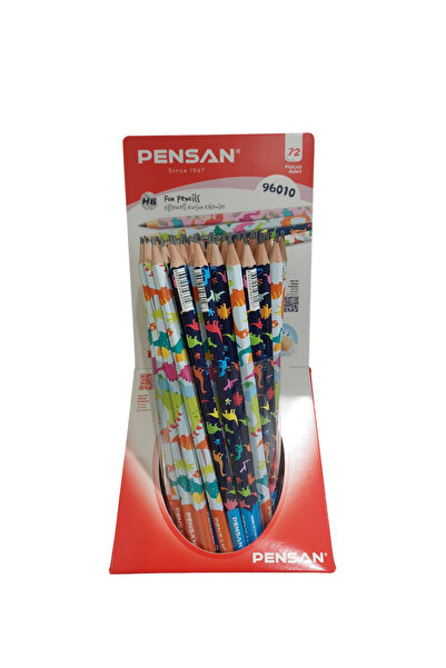 Pensan Dinazor Flimli Kurşun Kalem HB (72 Li Paket) Pe96010/72
