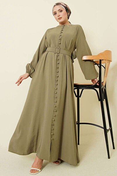 ELBİSHE Women's Summer Dress Set of Belt