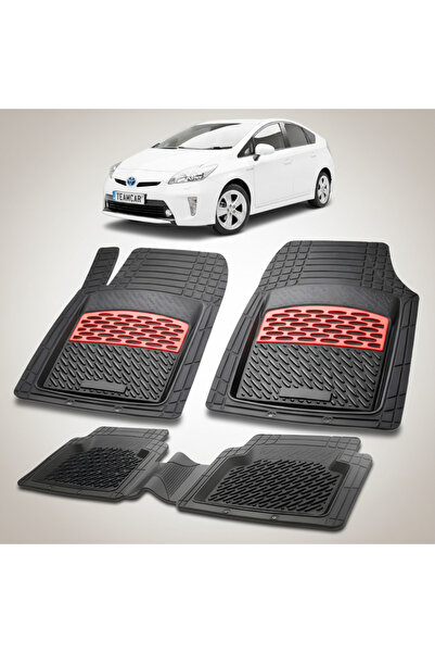 TEAMCAR Πατάκια δαπέδου συμβατά με Toyota Prius XW30 Hatchback 2012-2015 | Κό...