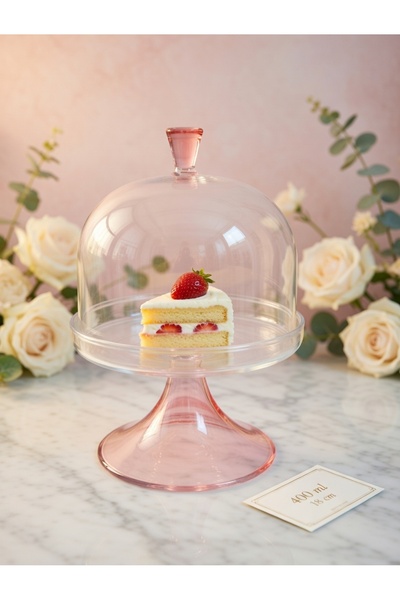 Decorland SUNUMLUK KASE KAHVE YANI LOKUMLUK PEMBE SUNUMLUK ŞEKERLİK