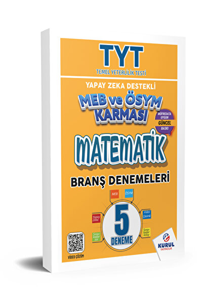 Kurul Yayıncılık 2027 TYT Matematik 5 x 40 Branş Denemeleri MEB ve ÖSYM Karması